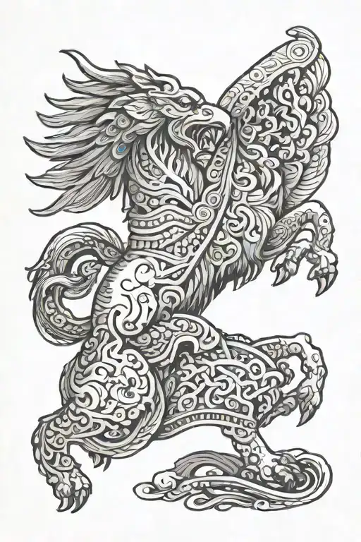 I want a tattoo representing Romanian,Serbian and Greek folklore/history tattoo design idea