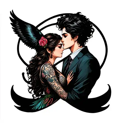 something that would represent my high school sweetheart boyfriend tattoo design idea