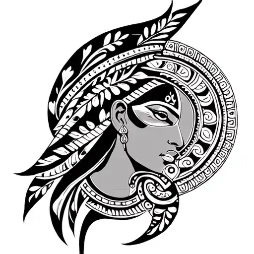 Nigerian tribal tattoo tattoo design idea