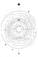 planets pulsar map black hole fibbonacchi tattoo design idea