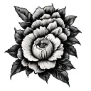 Bean tattoo design idea