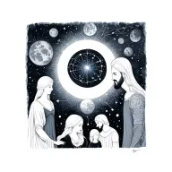 Family Constellation tattoo design idea