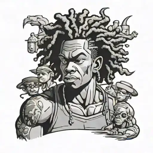 Boondocks tattoo design idea