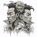Boondocks tattoo design idea