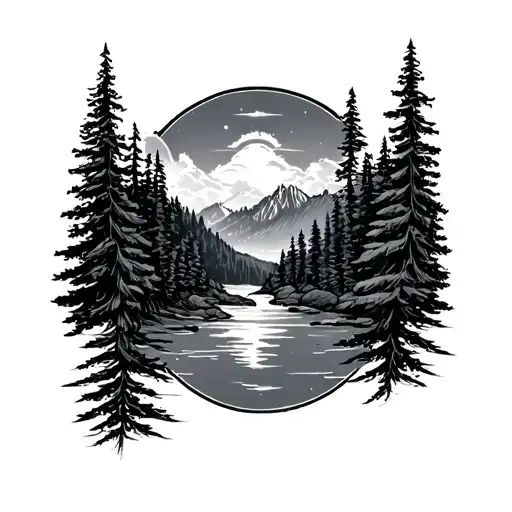 Pnw tattoo design idea