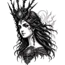 Hecate Goddess tattoo design idea