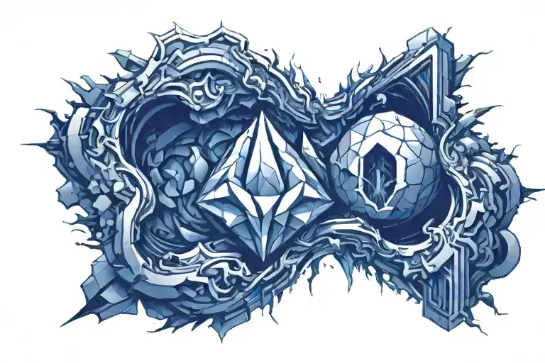 confident tattoo design idea