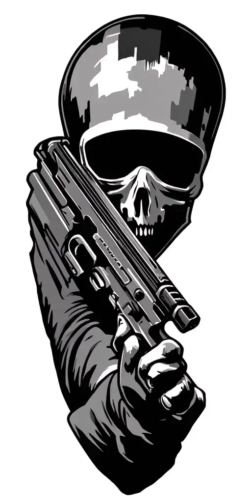 counter strike global offensive tattoo design idea