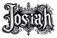 "Josiah" Kings Crown tattoo design idea