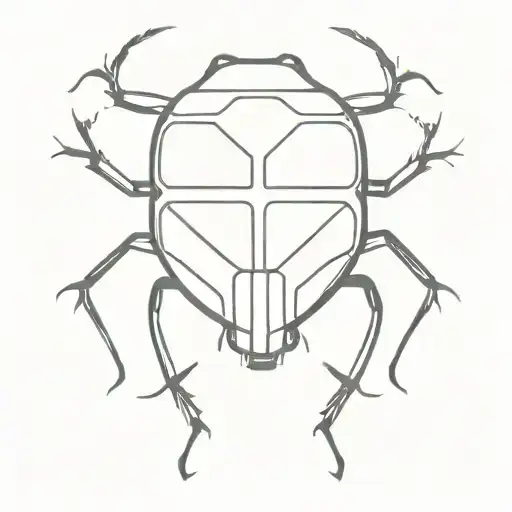 Dostoevsky's beetle tattoo design idea