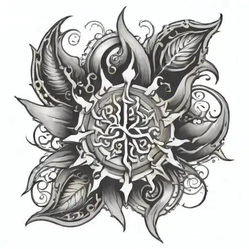 Epilepsy tattoo design idea