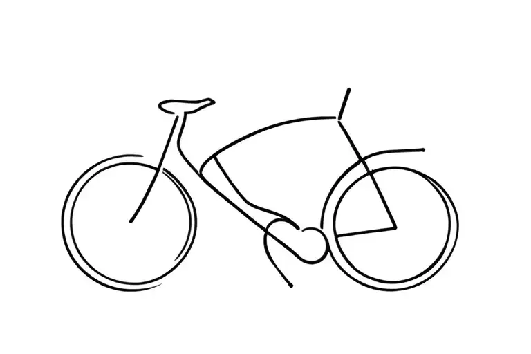 triathlon, bike, swim, running, clm bike, racing, transition tattoo design idea