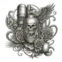 industry Poland tattoo design idea