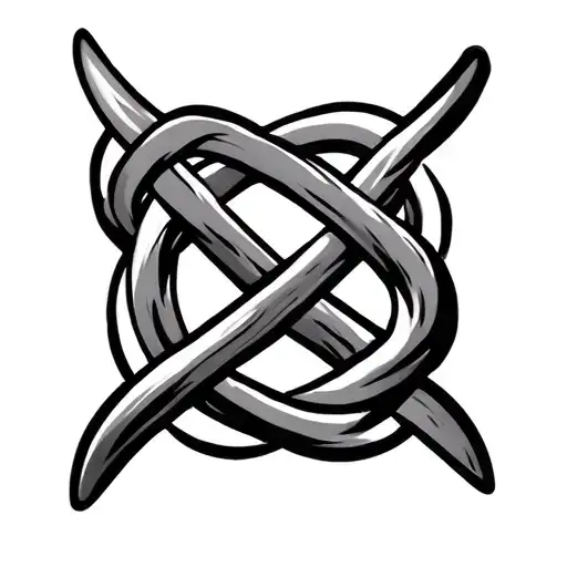 Irish Knot tattoo design idea