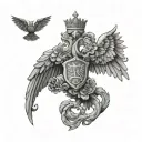 Russian Prison tattoo design idea