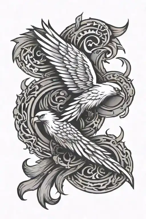pontiac firebird symbol tattoo design idea