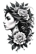 Unique Gemini tattoo design idea