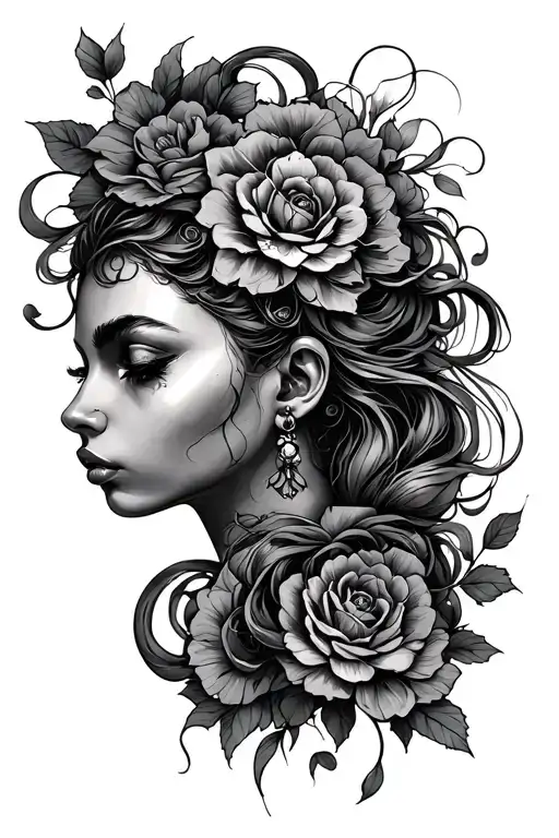 Unique Gemini tattoo design idea