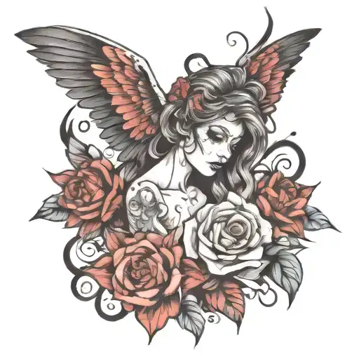No one can feel your pain tattoo design idea