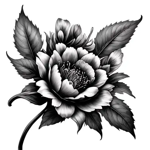 Liaisanthus tattoo design idea