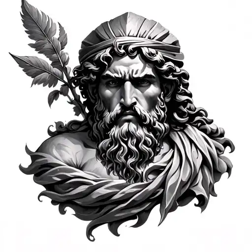 Odysseus sleeve tattoo design idea