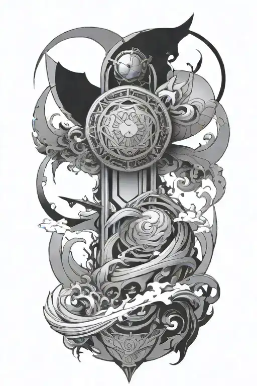 destiny tattoo design idea