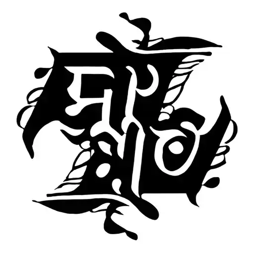 Design Elements:Hindi Calligraphy:The word "हृदय" written in elegant, flowing Devanagari script, possibly with a deli tattoo design idea