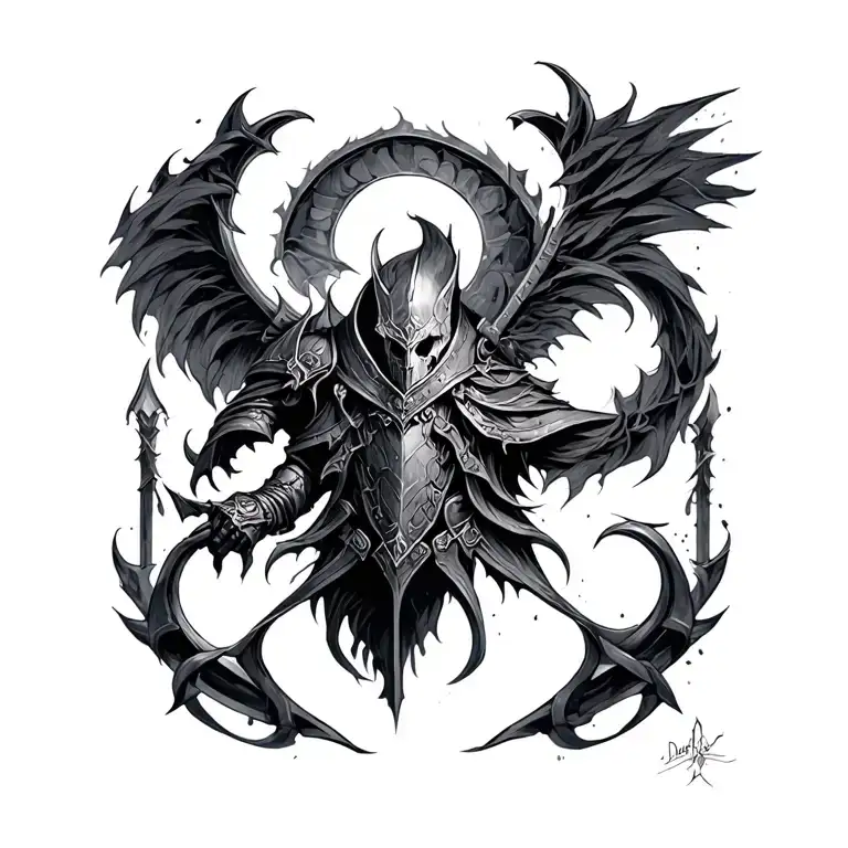 Dark Souls 3 tattoo design idea