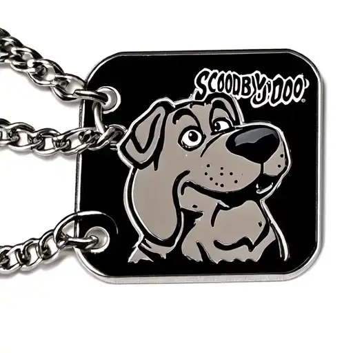scooby doo dog tag tattoo design idea