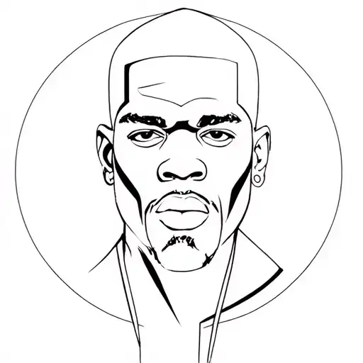 50 cent face tattoo design tattoo design idea