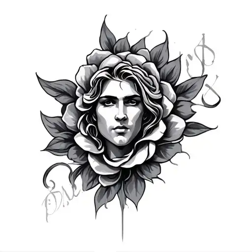 Romans 8 18 tattoo design idea