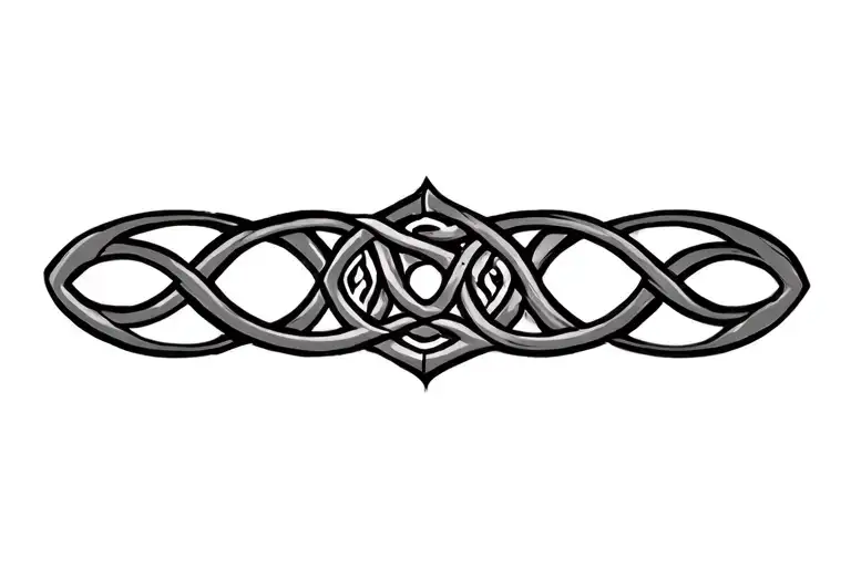 celtic symbol tattoo design idea