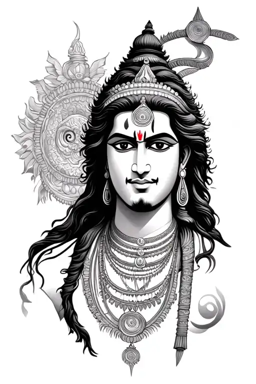 Lord Shiva tattoo tattoo design idea