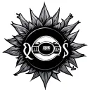 BBC, QOS symbol tattoo design idea