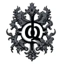 BBC, QOS symbol tattoo design idea