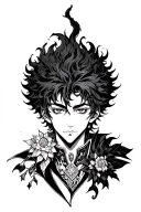 black clover asta black clover tattoo design idea