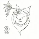vietnam new life tattoo design idea