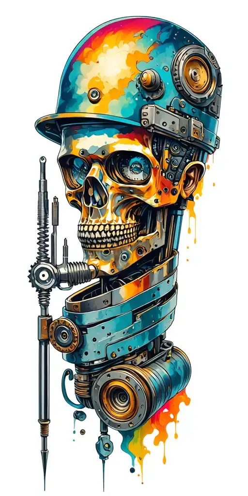 machinist tool tattoo design idea