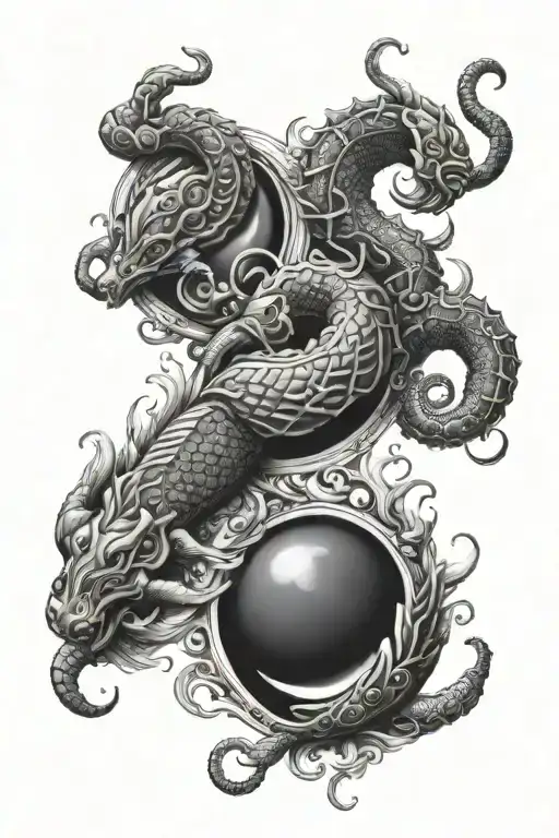 Aquarius, Aries and Scorpio tattoo design idea