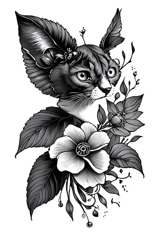 Can you generate a tattoo template inspired by Northern Soul, SKA, and MOD subcultures, i tattoo design idea