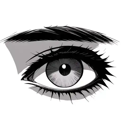 anime itachi eyes tattoo design idea
