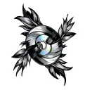 CD tattoo design idea