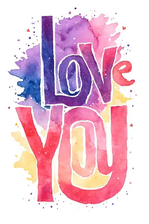 i love you 3000 past pluto tattoo design idea