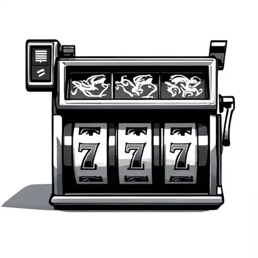 slot machine showing 13 incorporated tattoo design idea