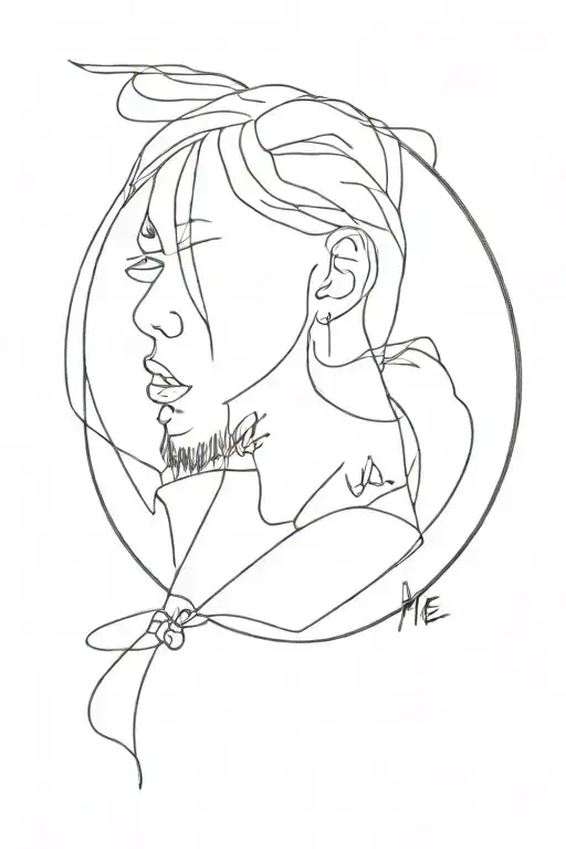 sing about me, im dying of thirst kendrick lamar tattoo design idea