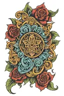 anglo saxon tattoo design idea