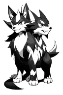 Arcanine, alakazam and mewtwo tattoo design idea