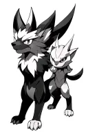 Arcanine, alakazam and mewtwo tattoo design idea
