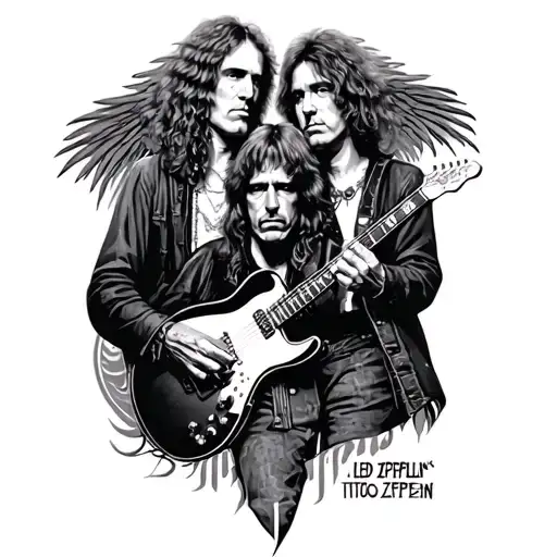 Led Zeppelin tattoo design idea