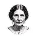 A 62-year-old Alice Liddell with early dementia  tattoo design idea